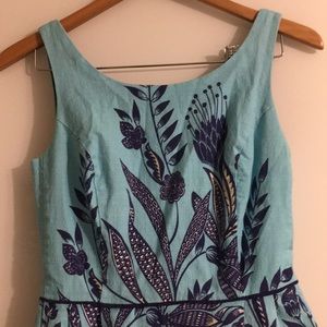 Lands’ End fit and flare dress